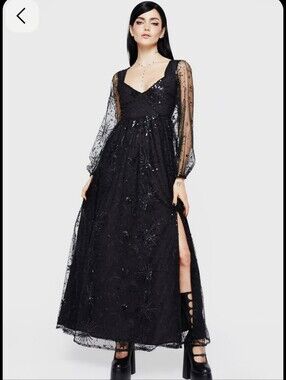 Sirius Sequined Maxi Gown